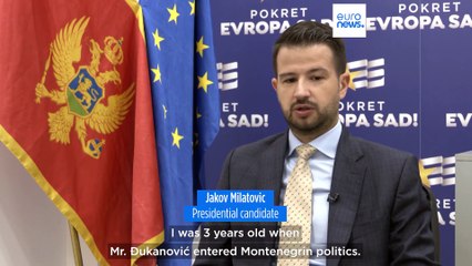 Clash in the Adriatic as pollsters say a young contender could become Montenegro's new president