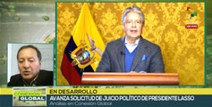 Juicio político a Guillermo Lasso, implicaciones en delitos de corrupción y narcotráfico