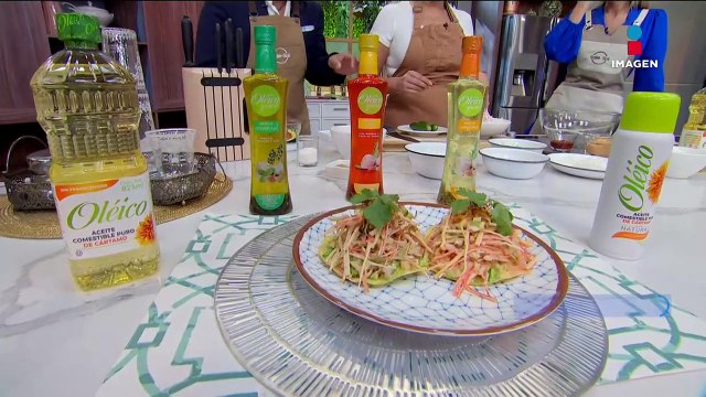 Ricas Tostadas de Cangrejo al Chipotle: Receta fresca y fácil de preparar