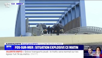 Fos-sur-Mer: après des tensions liées aux réquisitions, la situation est à présent figée
