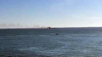 Incêndio deflagra em navio que transportava combustível para o Porto de Leixões