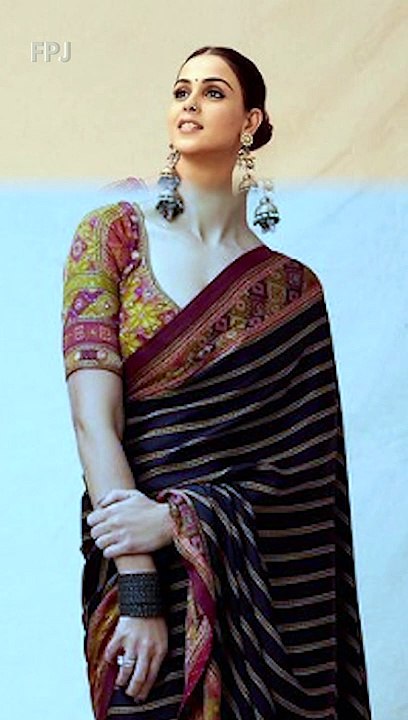 Genelia's Love for Saree