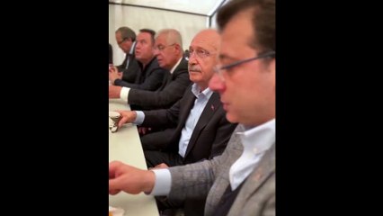 İmamoğlu, Kılıçdaroğlu'na portakal soydu