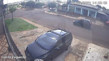 Download Video: Câmera flagra acidente que deixou mulheres feridas na rua Maracaí