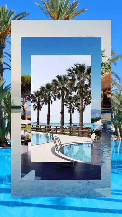 beach and hotel | resort pinggir pantai