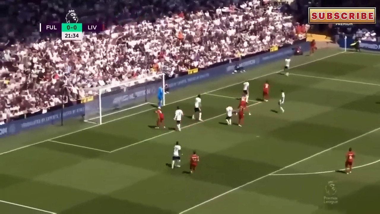 -ملخص وأهداف مباراة ليفربول وفولهام 2_2 وأهداف ليفربول وفولهام وتألق صلاح
