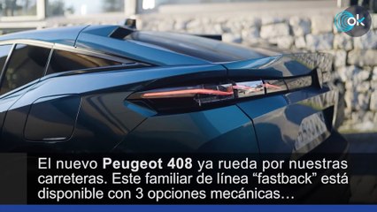 El Peugeot 408, un coche de estrella Michelín