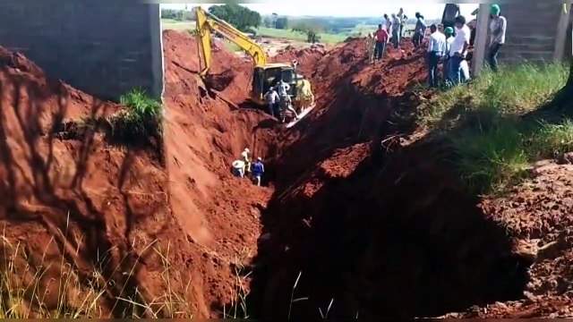 Trabalhador morre soterrado após deslizamento de terra em estrada rural de Umuarama