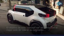 Este es el ‘concept car’ reciclable y eléctrico que presenta Citroën en el Mobility City de Zaragoza