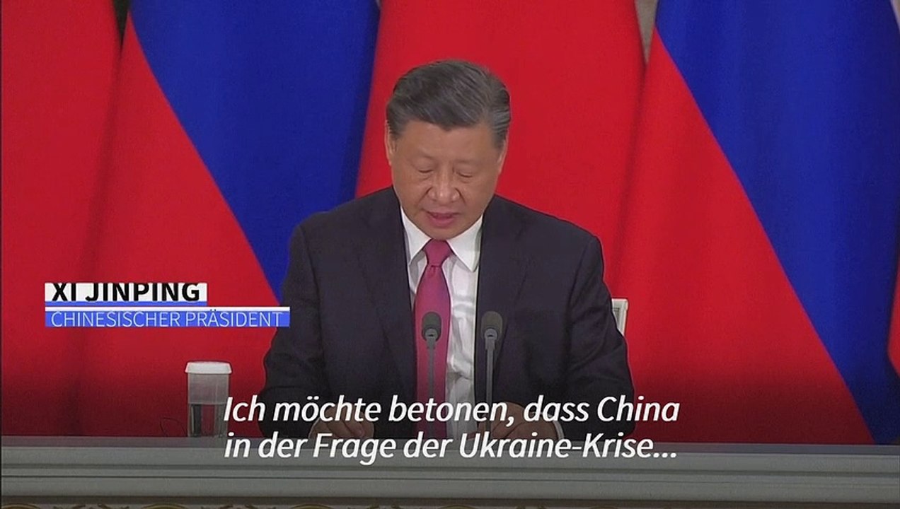 Putin: Kiew nicht bereit, Chinas 'Friedensplan' umzusetzen