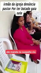 Vídeo: Culto termina após pastor ser acusado de ter caso com fiel da igreja