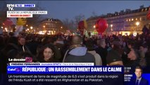 Retraites: plusieurs milliers de manifestants place de la République à Paris