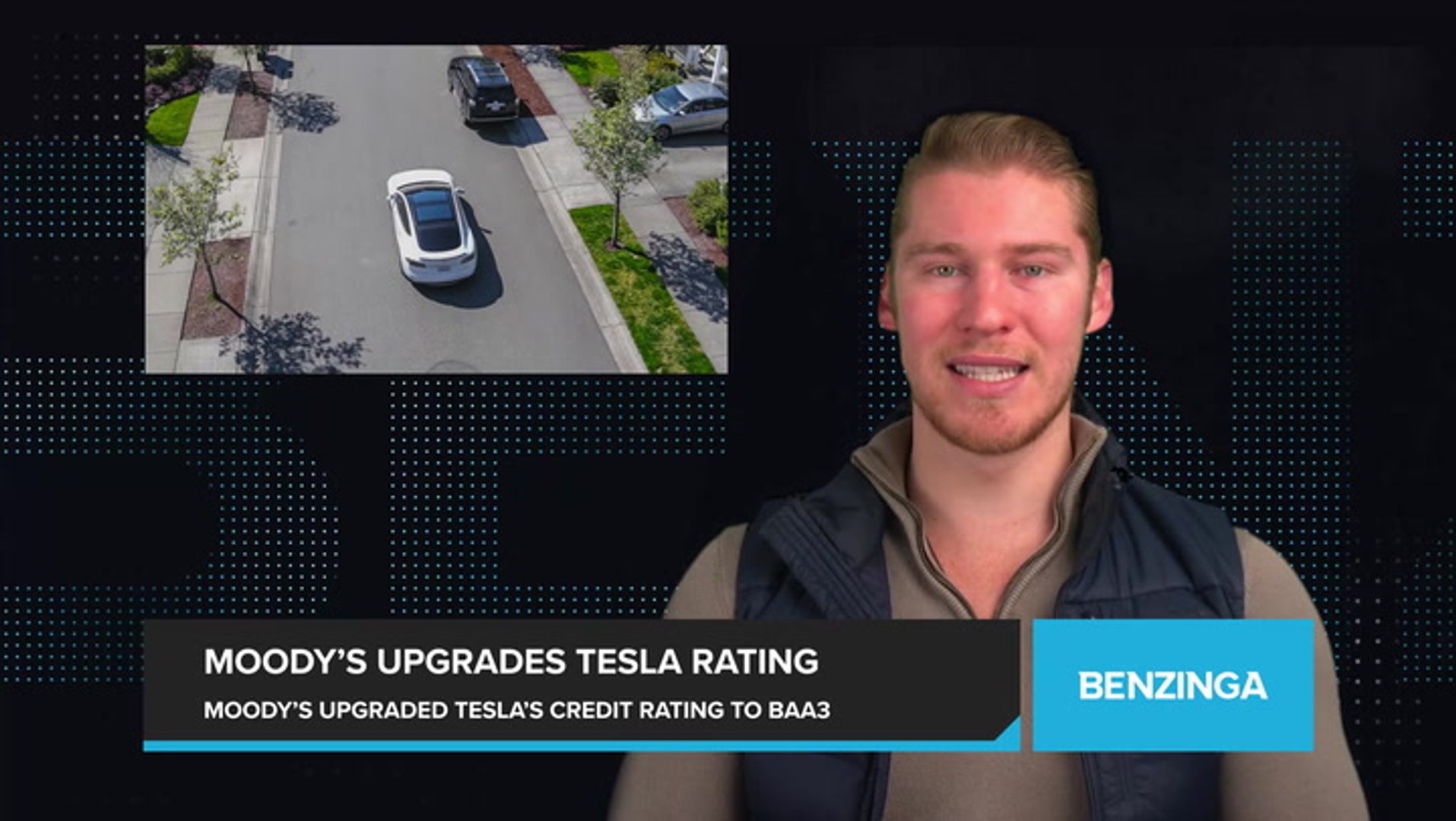 ⁣Moody’s Upgrades Tesla Rating