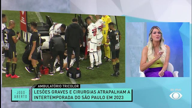 Após série de lesões no São Paulo, Renata Fan questiona: Precisa contratar?” 21/03/2023 16:10:15