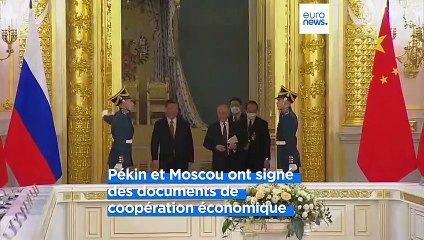 Les relations entre Pékin et Moscou "au plus haut niveau", selon Vladimir Poutine