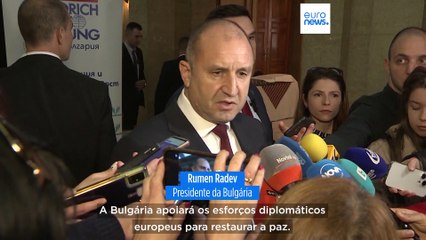 Bulgária não vai fornecer armas à Ucrânia