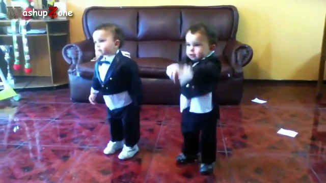 Funny Twin Babies Dancing Compilation 2015