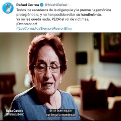 Ya no les queda nada, PEOR el rol de víctimas.