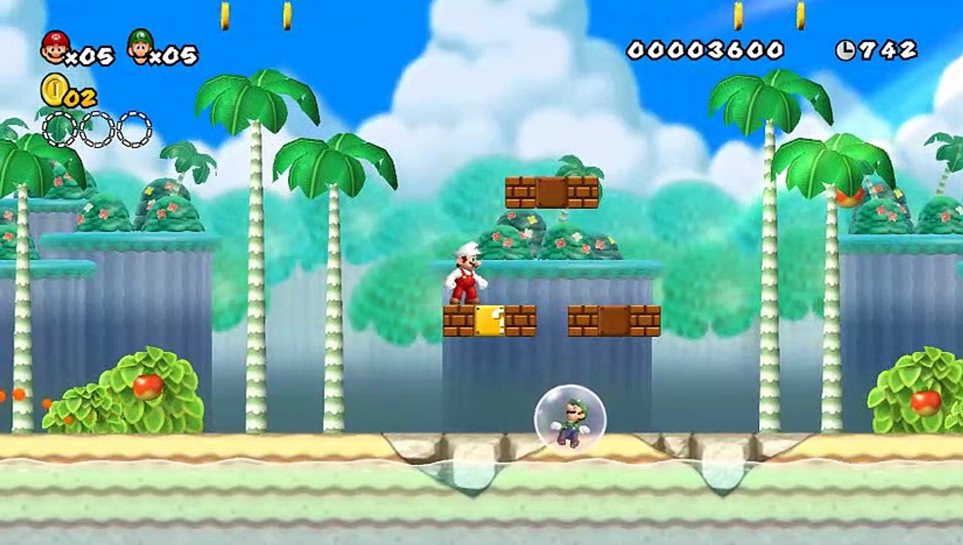 Newer Super Mario Bros. Wii online multiplayer - wii - Vidéo Dailymotion