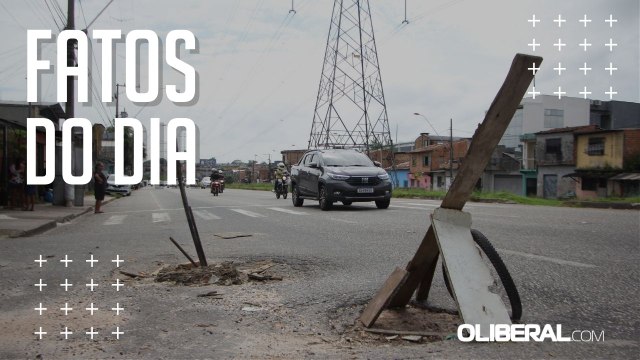 Buraqueira em Belém causa riscos de acidentes e irrita motoristas
