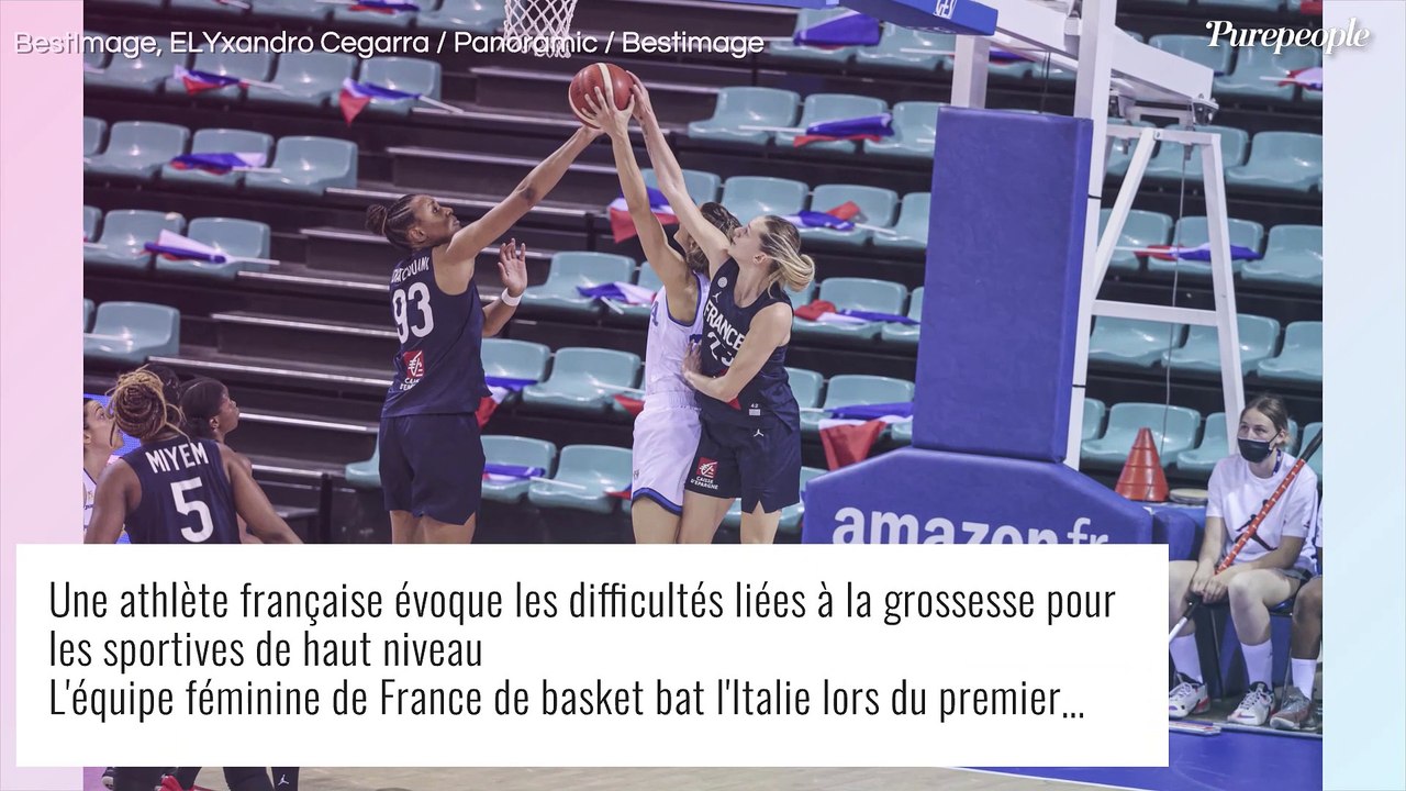 "J'ai pris 32 kg pendant ma grossesse" : une star du basket se livre sur son accouchement compliqué