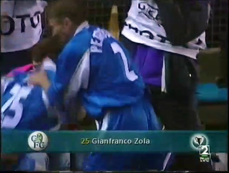 Zola Amazing Goal vs. Stuttgart