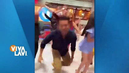 Gina Pastor sufre tremendo golpe en vivo