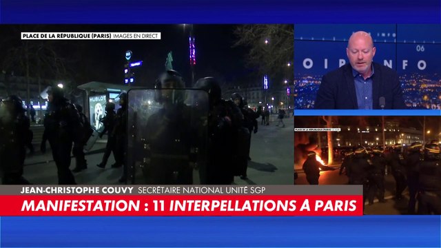 Jean-Christophe Couvy : «Il y a un autre petit groupe qui se manifeste à côté, qui fait un contre-feu et qui remet la pagaille»