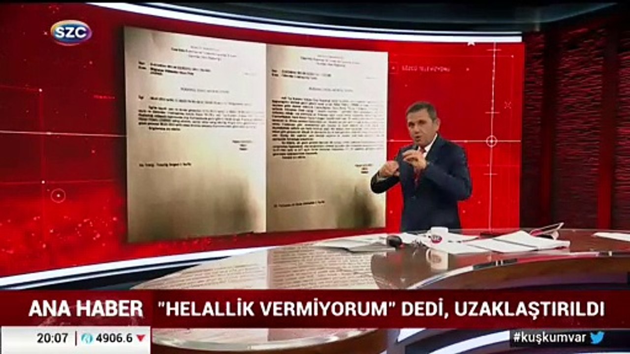 "Hakkımı Helal Etmiyorum" Dedi Başına Gelmeyen Kalmadı! Ağbaba O Belgeyi Sözcü TV'de Açıkladı