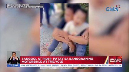 Sanggol at rider, patay sa banggan ng motorsiklo at tricycle | UB