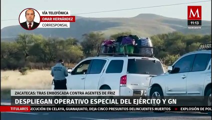Emboscan a elementos de nueva agrupación policiaca en Zacatecas