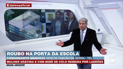 Mulher grávida é roubada na porta de uma escola 21/03/2023 19:56:49