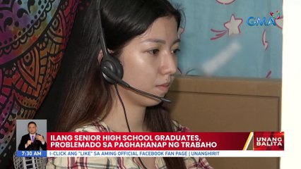 Ilang senior high school graduates, problemado sa paghahanap ng trabaho | UB
