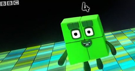 Numberblocks Numberblocks S08 E009 Four on the Floor