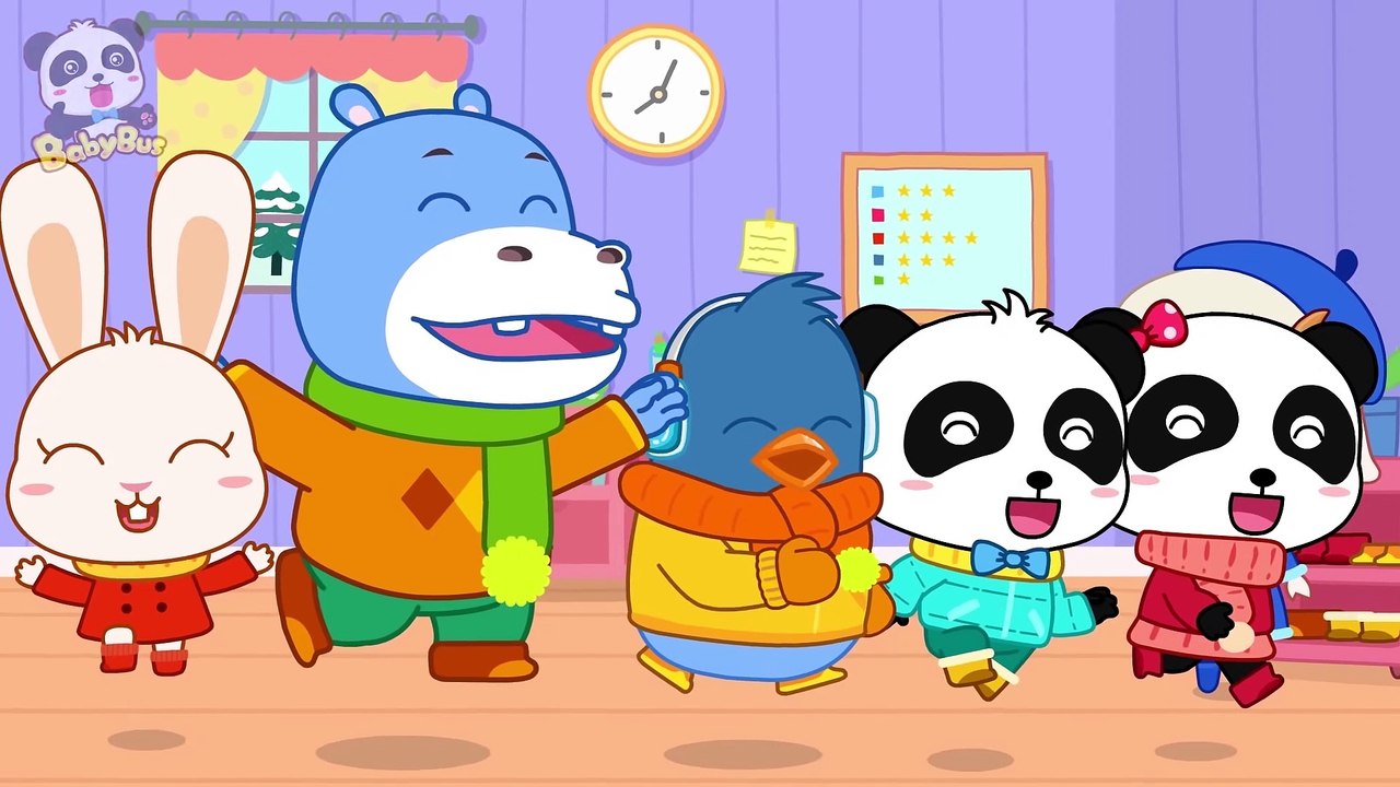 Rudolph Doesn't Know How To Get Dressed | Wear Clothes Song | Kids Good Habits | BabyBus