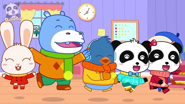 Rudolph Doesn't Know How To Get Dressed | Wear Clothes Song | Kids Good Habits | BabyBus