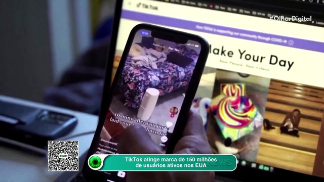TikTok atinge marca de 150 milhões de usuários ativos nos EUA