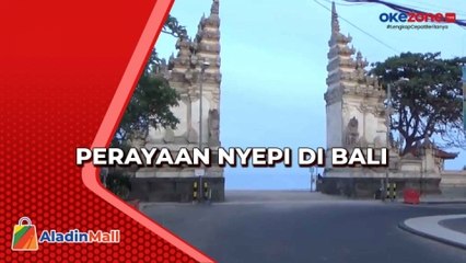 Nyepi, Kawasan Wisata di Bali Lengang