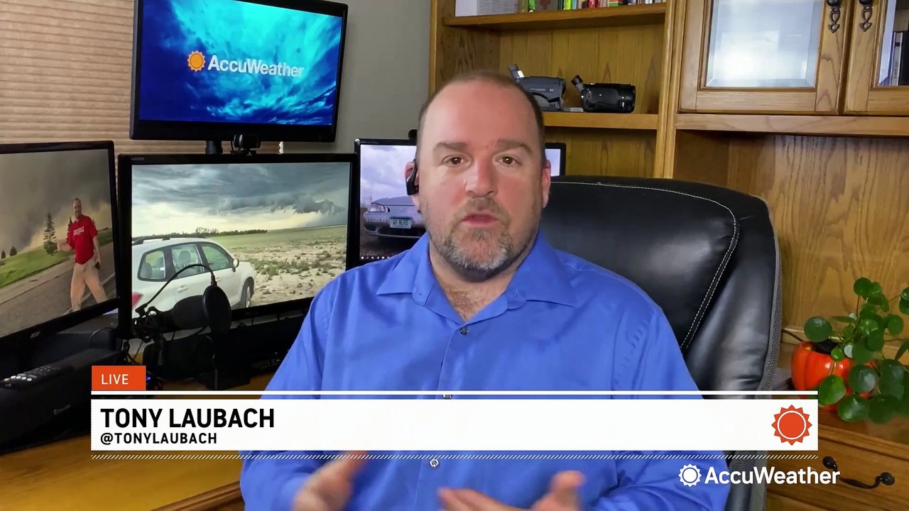 Storm chasers prepare for severe weather in the...