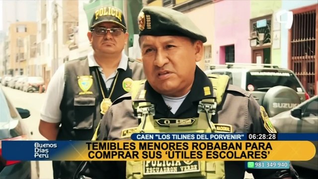 La Victoria: detienen a menores de edad que robaban para comprar sus útiles escolares