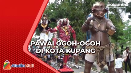 Umat Hindu di Kota Kupang Gelar Pawai Ogoh-Ogoh
