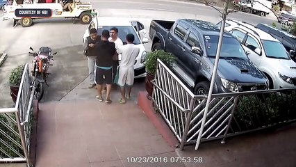 CCTV footage of CDO policemen in 2016 kidnapping