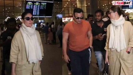 Kareena Kapoor को Airport पर क्यों आया अचानक गुस्सा, Family के साथ Africa से लौटी, Video Viral!