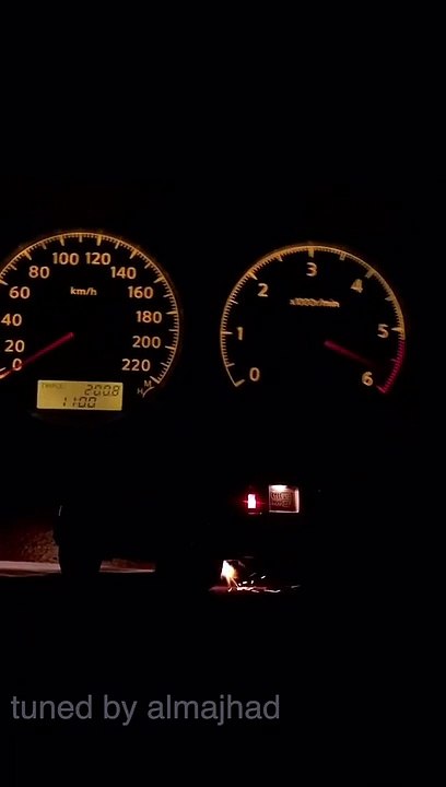 Shoot Flame  of Toyota V6