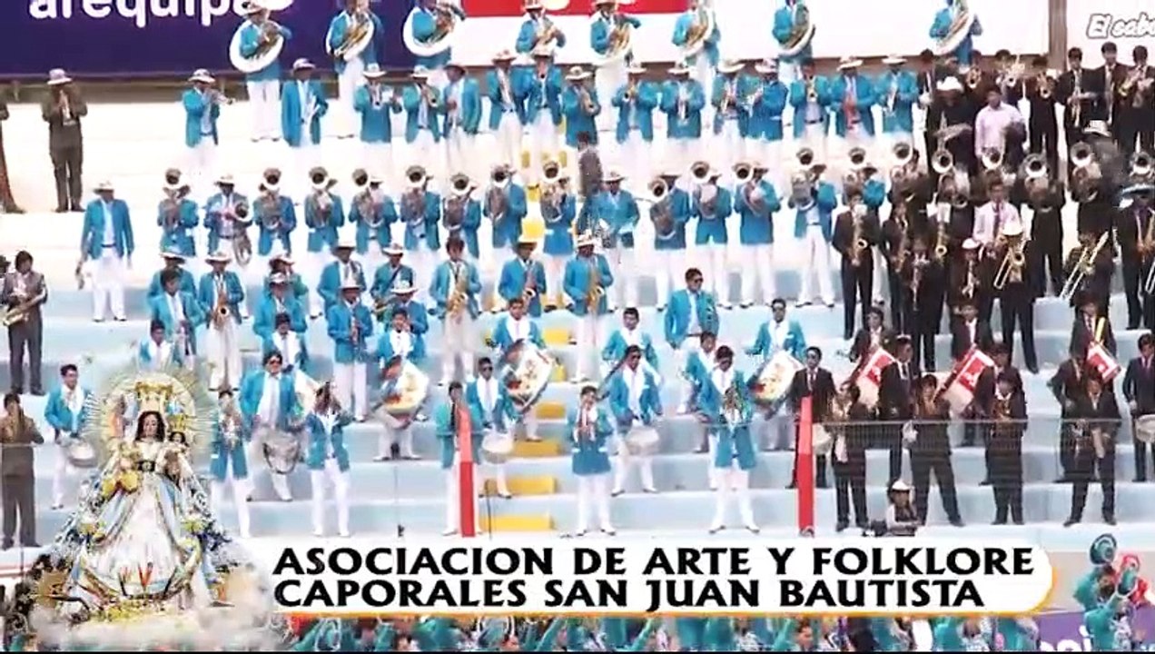 Caporales San Juan - Concurso en estadio [Candelaria 2017]