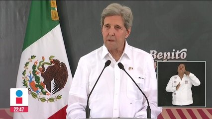 “Veo sabiduría en su liderazgo”: Jhon Kerry elogió al presidente López Obrador