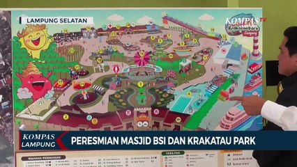Menteri BUMN dan Wakil Gubernur Lampung Resmikan Masjid BSI Bakauheni