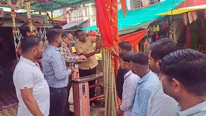 Video- गुड़ी पड़वा- 21 मंदिरों में किया ध्वजा बंधन-पूजन