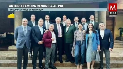 Arturo Zamora Jiménez renunció a su militancia en el PRI Jalisco