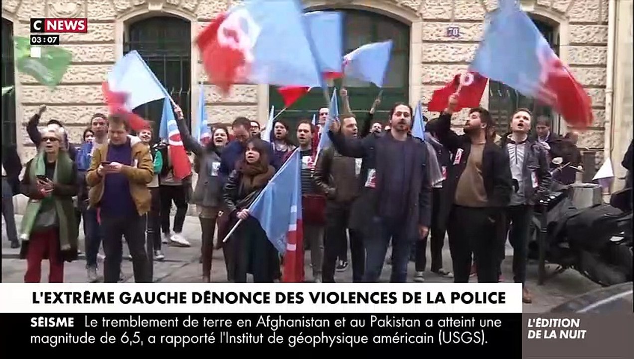 Trois députés de La France Insoumise, dénoncent "les violences policières" et demandent le démantèlement de la Brav-M, les unités motorisées qui interviennent sur les manifs